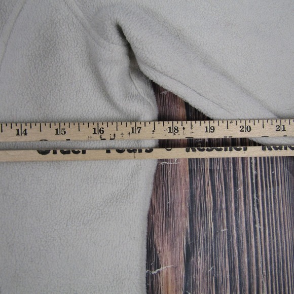 North Face Jacket Womens Small White Fleece Full Zip Outdoors Hiking Winter Warm - Picture 6 of 7